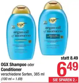 Maximarkt OGX Shampoo oder Conditioner Angebot