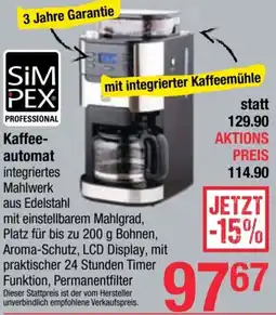 Maximarkt Kaffee- automat Angebot