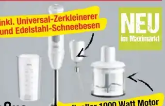 Maximarkt Braun Stabmixer MQ 50236 Set Angebot