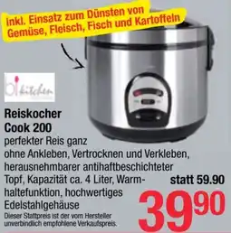 Maximarkt Reiskocher Cook Angebot