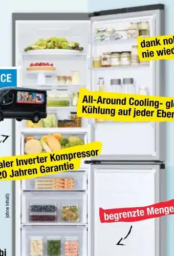 Maximarkt Samsung Kühl-Gefrierkombi RB34C600ESA Angebot