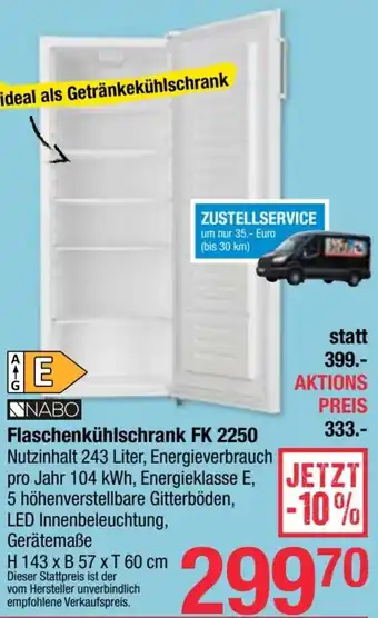 Maximarkt Flaschenkühlschrank Angebot