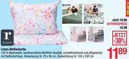 Maximarkt Linon-Bettwäsche Angebot