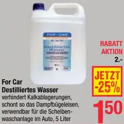 Maximarkt Destilliertes Wasser Angebot