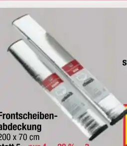 Maximarkt Frontscheibenabdeckung Angebot