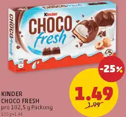 PENNY Kinder choco fresh Angebot