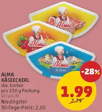 PENNY Alma käseeckerl Angebot