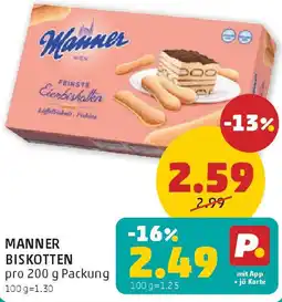 PENNY Manner biskotten Angebot
