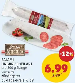 PENNY Salami ungarischer art Angebot