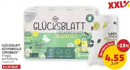 PENNY Glücksblatt küchenrolle lemonade Angebot