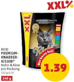 PENNY Ricki premium knabber kissen Angebot