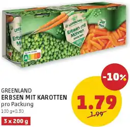 PENNY Greenland erbsen mit karotten Angebot