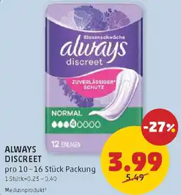 PENNY Always discreet Angebot