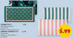 PENNY Strandtuch Angebot
