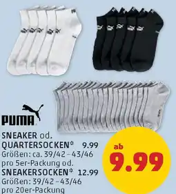 PENNY Sneaker od. quartersocken Angebot