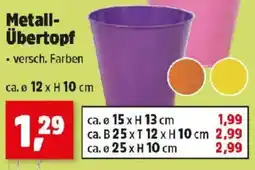 Thomas Philipps Metall-Übertopf Angebot