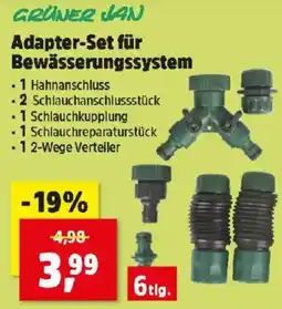 Thomas Philipps Grüner jan adapter-set für bewässerungssystem Angebot