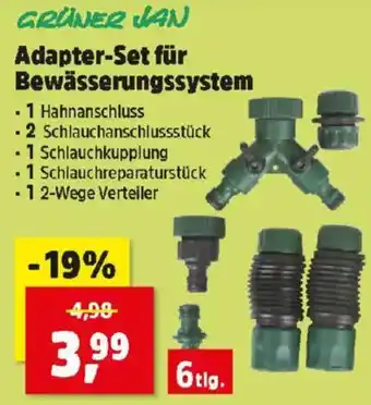 Thomas Philipps Grüner jan adapter-set für bewässerungssystem Angebot