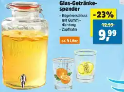 Thomas Philipps Glas Getränkespender Angebot