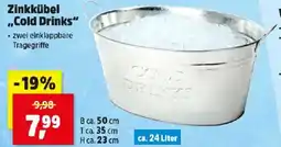 Thomas Philipps Zinkkübel Cold Drinks Angebot