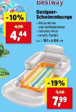 Thomas Philipps Bestway Designer Schwimmlounge Angebot