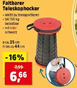 Thomas Philipps Faltbarer Teleskophocker Angebot