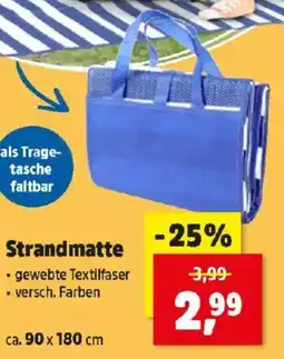 Thomas Philipps Strandmatte Angebot
