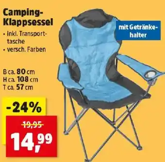 Thomas Philipps Camping Klappsessel Angebot