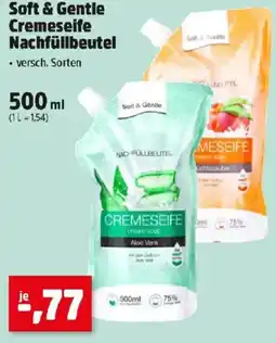 Thomas Philipps Soft & Gentle Cremeseife Nachfüllbeutel Angebot