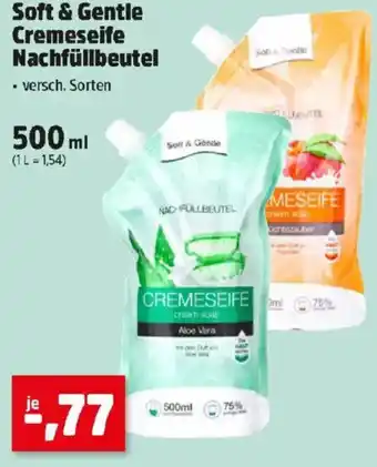 Thomas Philipps Soft & Gentle Cremeseife Nachfüllbeutel Angebot