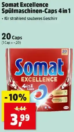 Thomas Philipps Somat Excellence Spülmaschinen-Caps 4in1 Angebot