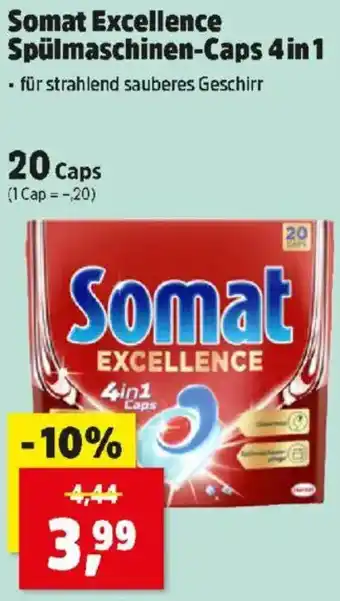 Thomas Philipps Somat Excellence Spülmaschinen-Caps 4in1 Angebot