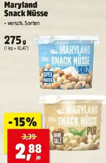 Thomas Philipps Maryland Snack Nüsse Angebot