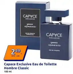 Action Capace Exclusive Eau de Toilette Hombre Classic Angebot