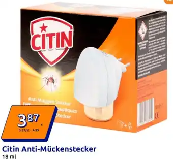 Action Citin Anti-Mückenstecker Angebot