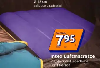 Action Intex Luftmatratze Angebot