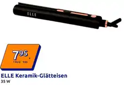 Action ELLE Keramik-Glätteisen Angebot
