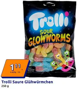 Action Trolli Saure Glühwürmchen Angebot