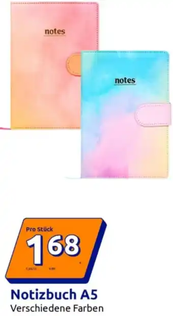 Action Notizbuch A5 Angebot