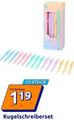 Action Kugelschreiberset Angebot