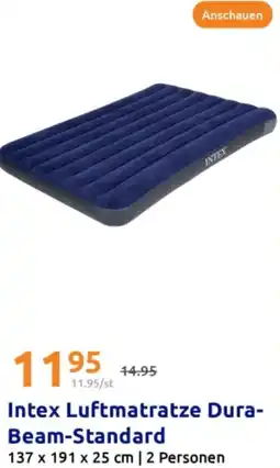 Action Intex Luftmatratze Dura Beam Standard Angebot