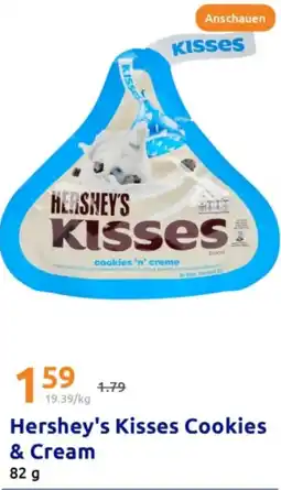 Action Hershey's Kisses Cookies & Cream Angebot