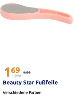 Action Beauty Star Fußfeile Angebot