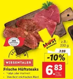 Lidl Frische Hüftsteaks Angebot