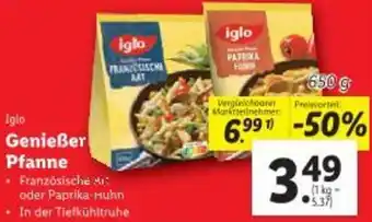 Lidl Iglo Genießer Pfanne Angebot
