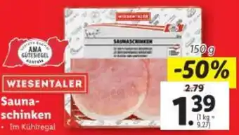 Lidl Saunaschinken Angebot