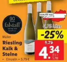 Lidl Müller Riesling Kalk & Steine Angebot