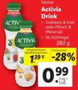Lidl Danone Activia Drink Angebot