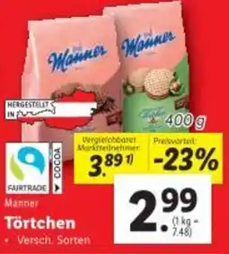 Lidl Manner Törtchen Angebot