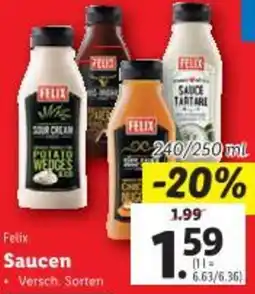 Lidl Felix Saucen Angebot